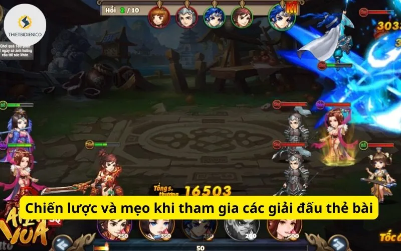 Chiến lược và mẹo khi tham gia các giải đấu thẻ bài