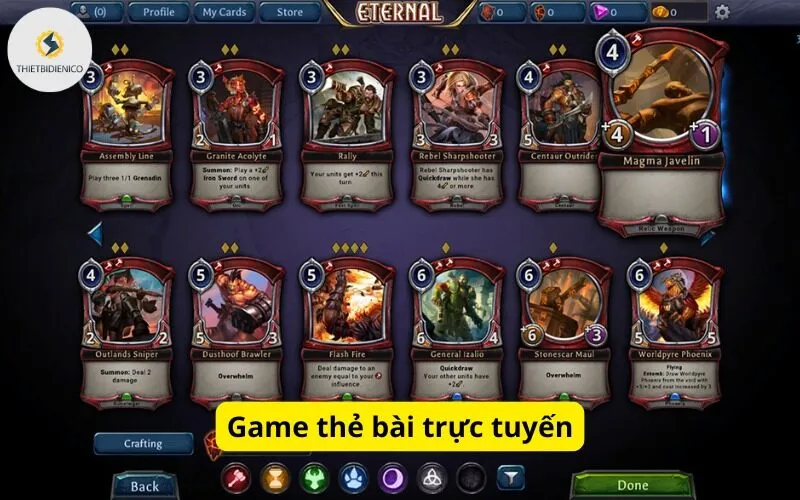 Game thẻ bài trực tuyến