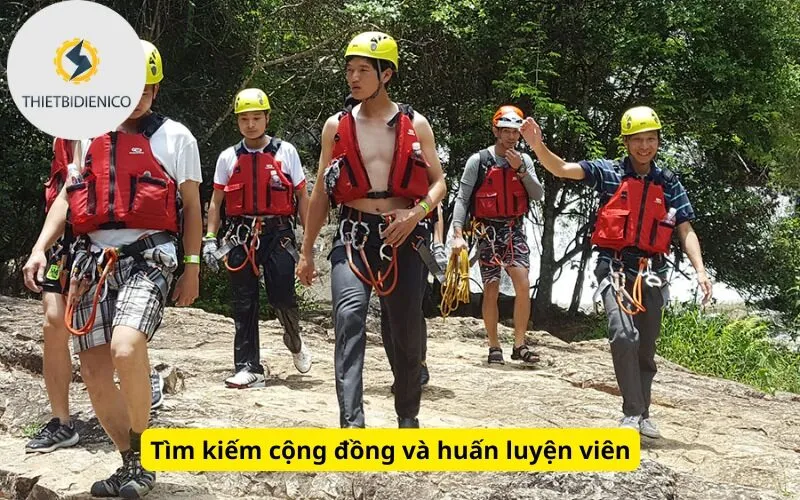Tìm kiếm cộng đồng và huấn luyện viên