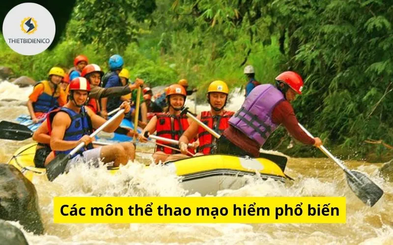 Các môn thể thao mạo hiểm phổ biến