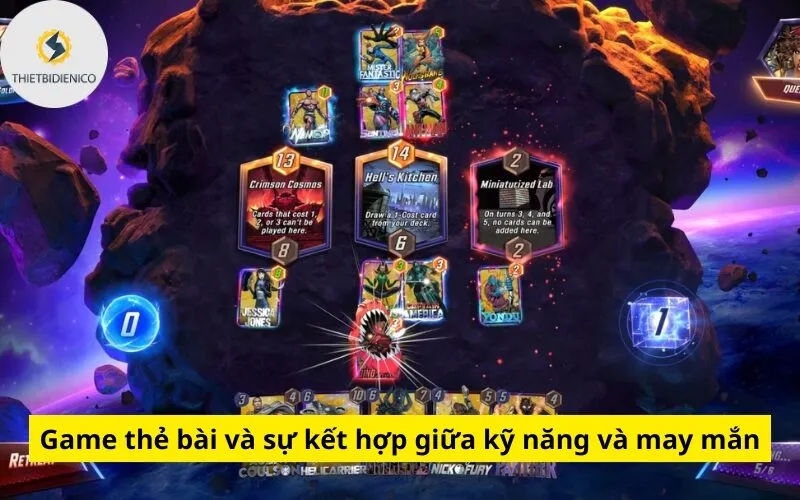 Game thẻ bài và sự kết hợp giữa kỹ năng và may mắn