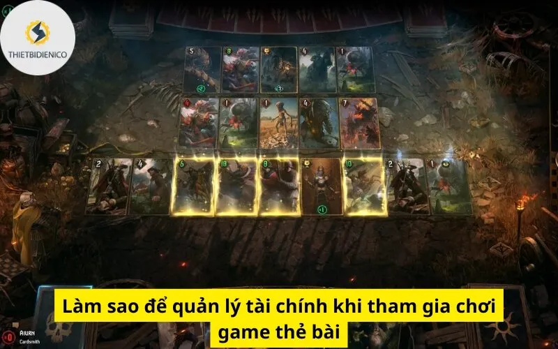 Làm sao để quản lý tài chính khi tham gia chơi game thẻ bài