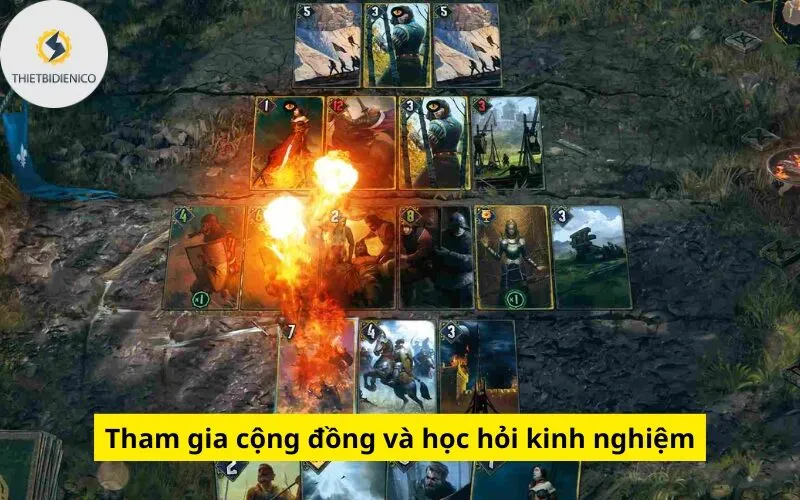 Tham gia cộng đồng và học hỏi kinh nghiệm