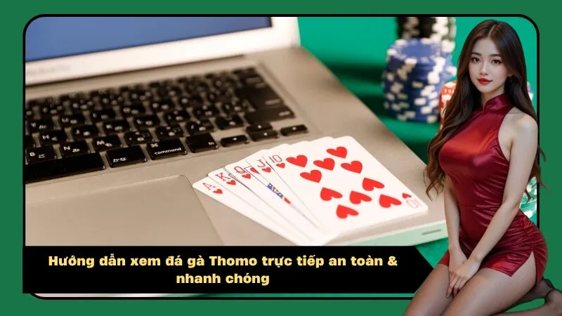 Hướng dẫn xem đá gà Thomo trực tiếp an toàn & nhanh chóng