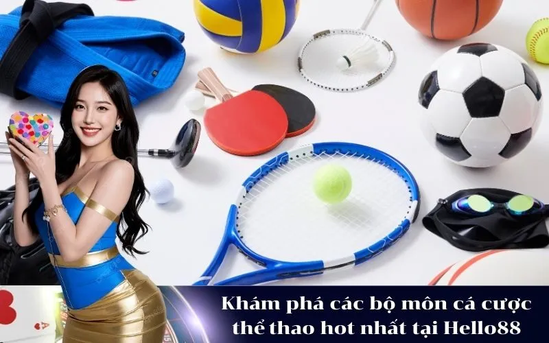 Khám phá các bộ môn cá cược thể thao hot nhất tại Hello88