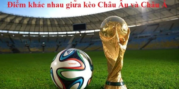 Phân biệt kèo châu Á và kèo châu Âu