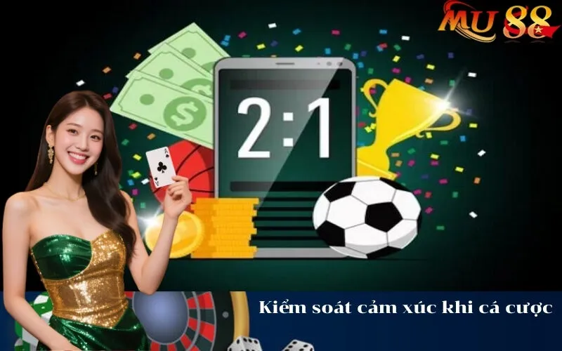 Kiểm soát cảm xúc khi cá cược