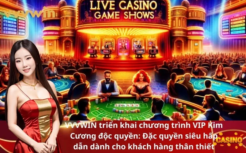 VVVWIN triển khai chương trình VIP Kim Cương độc quyền Đặc quyền siêu hấp dẫn dành cho khách hàng thân thiết